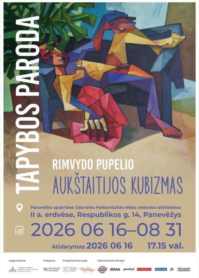 AUKŠTAITIJOS DAILĖ 2026. ĮKVĖPIMO TOPOGRAFIJA